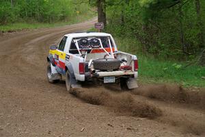 Scott Parrott / Shawn Silewski Chevy S-10 on SS2, Kabekona I.