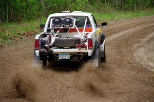 Scott Parrott / Shawn Silewski Chevy S-10 on SS2, Kabekona I.