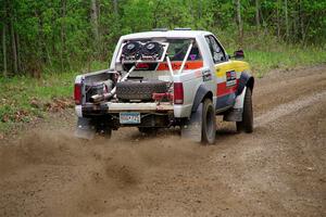 Scott Parrott / Shawn Silewski Chevy S-10 on SS2, Kabekona I.