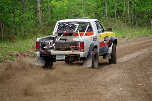 Scott Parrott / Shawn Silewski Chevy S-10 on SS2, Kabekona I.