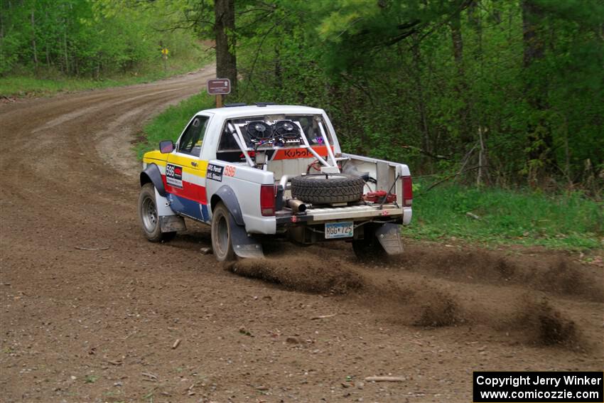 Scott Parrott / Shawn Silewski Chevy S-10 on SS2, Kabekona I.