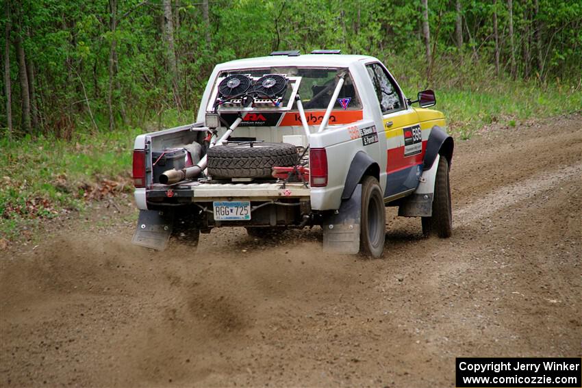 Scott Parrott / Shawn Silewski Chevy S-10 on SS2, Kabekona I.