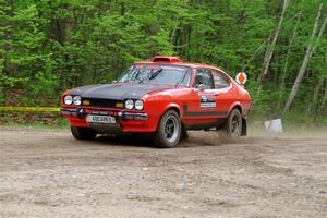 Mike Hurst / Randall Short Ford Capri on SS3, Steamboat I.