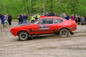 Mike Hurst / Randall Short Ford Capri on SS3, Steamboat I.
