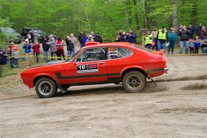 Mike Hurst / Randall Short Ford Capri on SS3, Steamboat I.