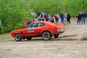Mike Hurst / Randall Short Ford Capri on SS3, Steamboat I.