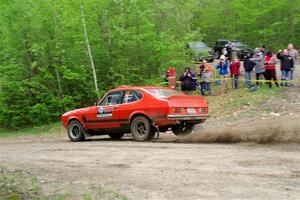 Mike Hurst / Randall Short Ford Capri on SS3, Steamboat I.