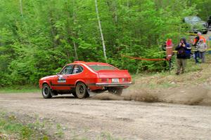 Mike Hurst / Randall Short Ford Capri on SS3, Steamboat I.