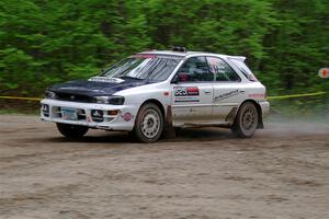 Aidan Hicks / John Hicks Subaru Impreza Wagon on SS3, Steamboat I.