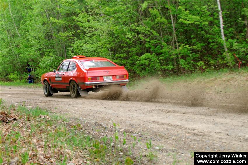 Mike Hurst / Randall Short Ford Capri on SS3, Steamboat I.
