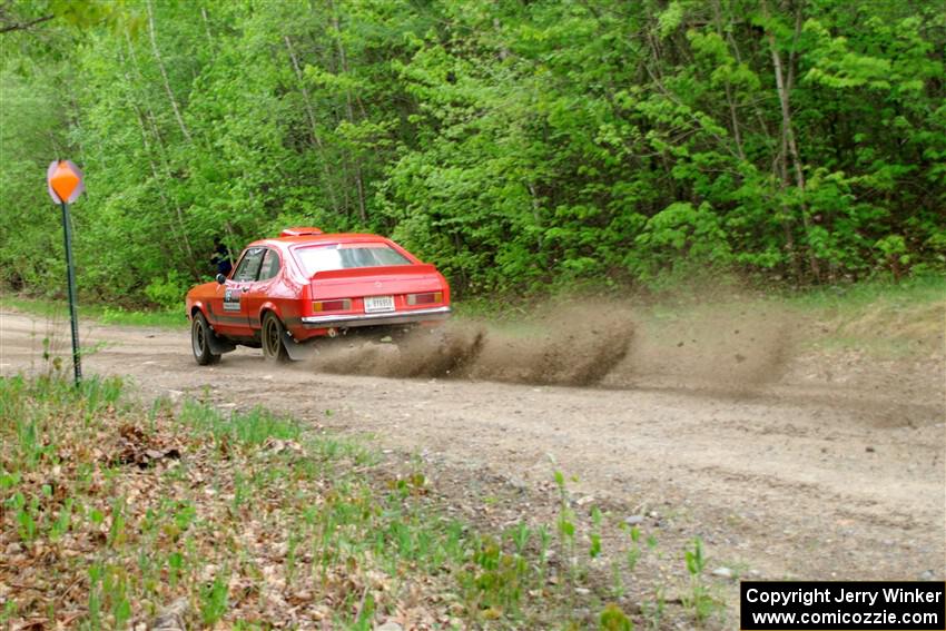 Mike Hurst / Randall Short Ford Capri on SS3, Steamboat I.