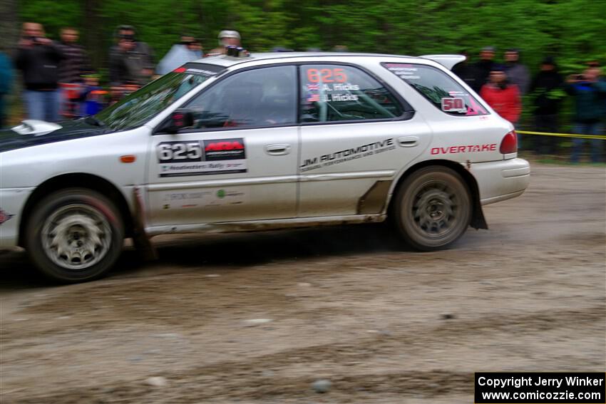 Aidan Hicks / John Hicks Subaru Impreza Wagon on SS3, Steamboat I.