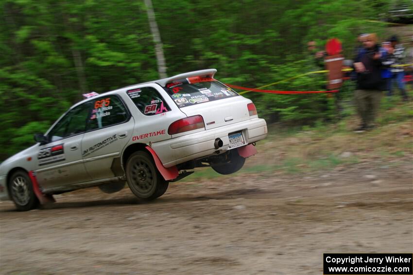 Aidan Hicks / John Hicks Subaru Impreza Wagon on SS3, Steamboat I.