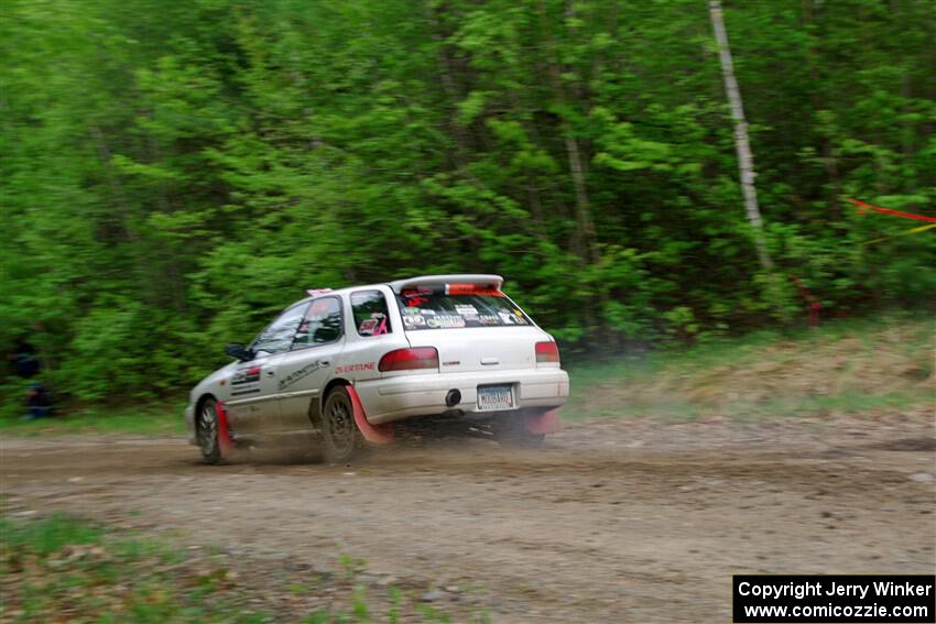 Aidan Hicks / John Hicks Subaru Impreza Wagon on SS3, Steamboat I.