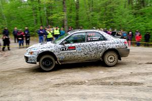 Peter Farrow / Jackson Sedivy Subaru WRX on SS3, Steamboat I.
