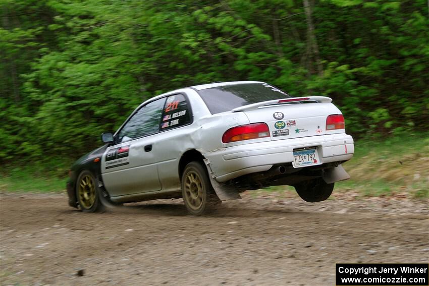 Jack Nelson / Isaac Zink Subaru Impreza on SS3, Steamboat I.