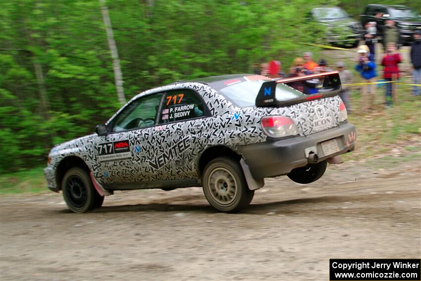 Peter Farrow / Jackson Sedivy Subaru WRX on SS3, Steamboat I.