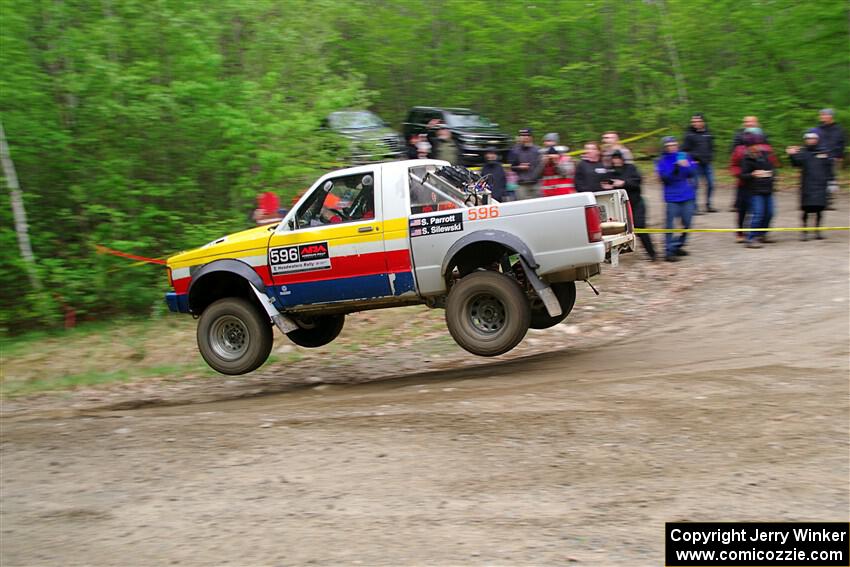 Scott Parrott / Shawn Silewski Chevy S-10 on SS3, Steamboat I.