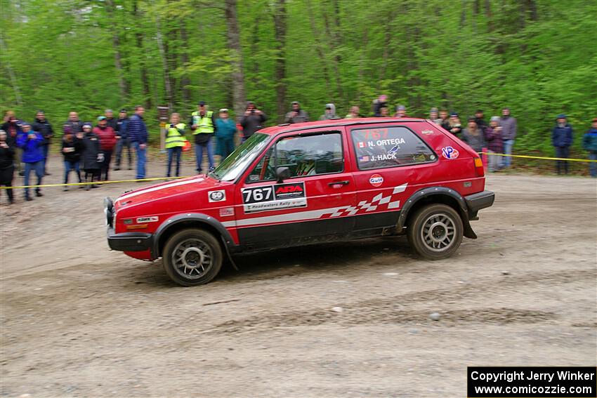 Nino Ortega / Jason Hack VW GTI on SS3, Steamboat I.