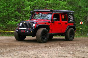 A Jeep Wrangler Rubicon sweeps SS3, Steamboat I.