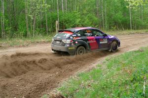 Silas Himes / Aleut Hatfield Subaru WRX STi on SS5, Kabekona II.