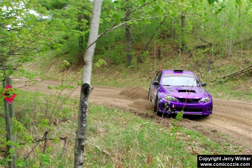 Silas Himes / Aleut Hatfield Subaru WRX STi on SS5, Kabekona II.