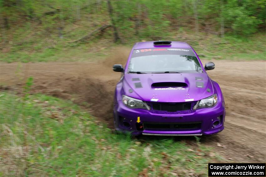 Silas Himes / Aleut Hatfield Subaru WRX STi on SS5, Kabekona II.