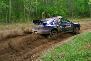 Dusty Peterke / Robert Judge Subaru Impreza on SS5, Kabekona II.
