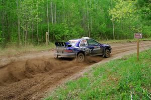 Dusty Peterke / Robert Judge Subaru Impreza on SS5, Kabekona II.
