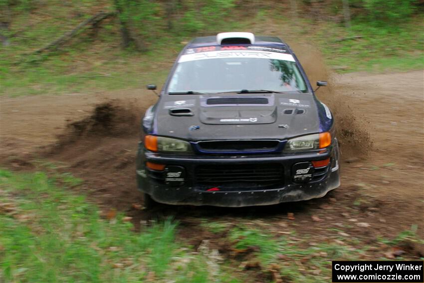 Dusty Peterke / Robert Judge Subaru Impreza on SS5, Kabekona II.