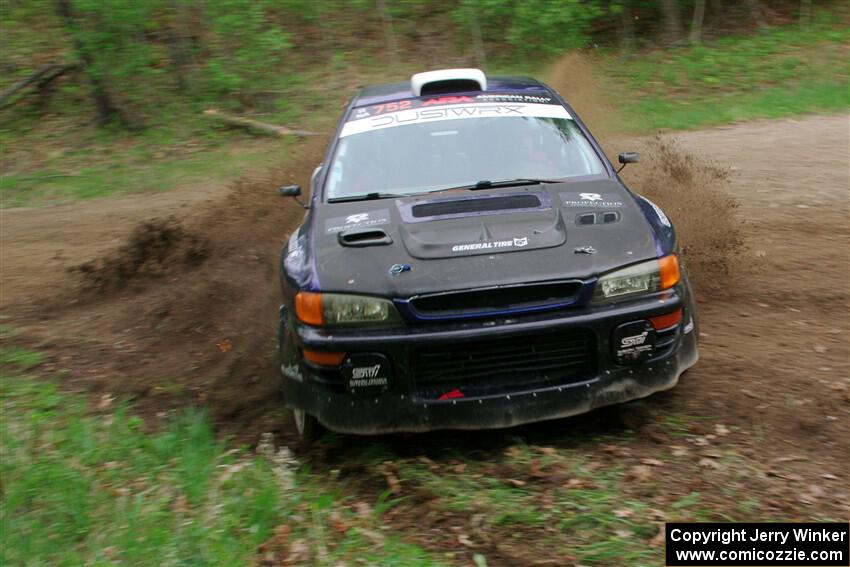 Dusty Peterke / Robert Judge Subaru Impreza on SS5, Kabekona II.
