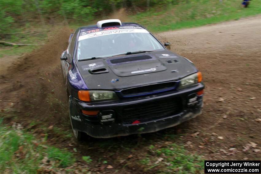 Dusty Peterke / Robert Judge Subaru Impreza on SS5, Kabekona II.