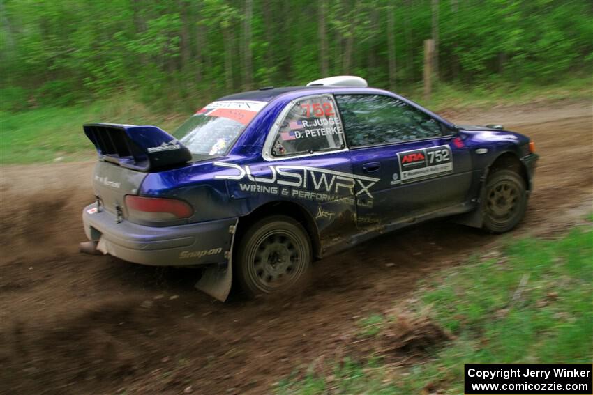 Dusty Peterke / Robert Judge Subaru Impreza on SS5, Kabekona II.