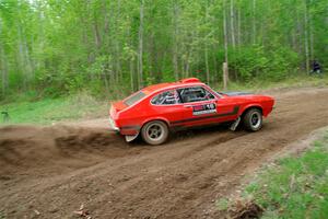 Mike Hurst / Randall Short Ford Capri on SS5, Kabekona II.