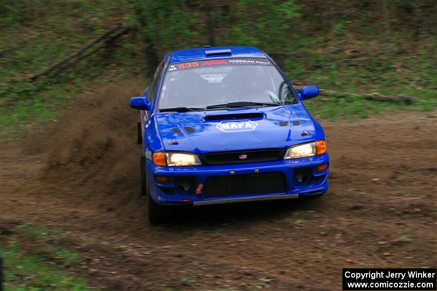Connor Himes / Elliot Prusi Subaru Impreza on SS5, Kabekona II.