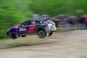 Silas Himes / Aleut Hatfield Subaru WRX STi on SS6, Steamboat II.