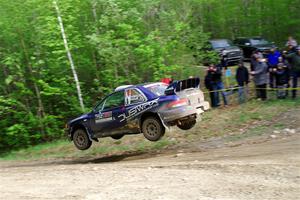 Dusty Peterke / Robert Judge Subaru Impreza on SS6, Steamboat II.