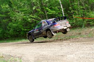 Dusty Peterke / Robert Judge Subaru Impreza on SS6, Steamboat II.