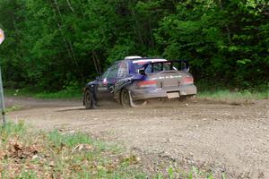 Dusty Peterke / Robert Judge Subaru Impreza on SS6, Steamboat II.
