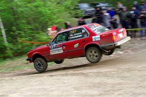 Levi Johnson / Lars Anderson BMW 325e on SS6, Steamboat II.