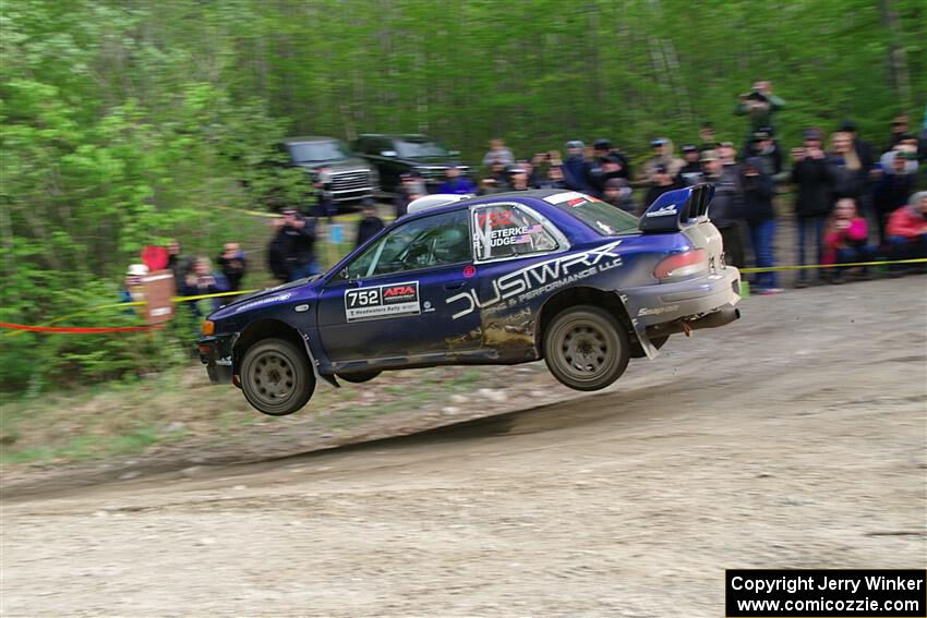 Dusty Peterke / Robert Judge Subaru Impreza on SS6, Steamboat II.
