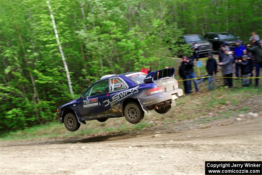 Dusty Peterke / Robert Judge Subaru Impreza on SS6, Steamboat II.