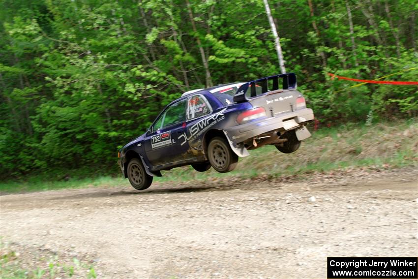 Dusty Peterke / Robert Judge Subaru Impreza on SS6, Steamboat II.