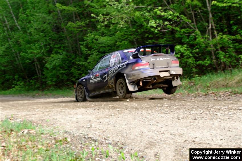 Dusty Peterke / Robert Judge Subaru Impreza on SS6, Steamboat II.