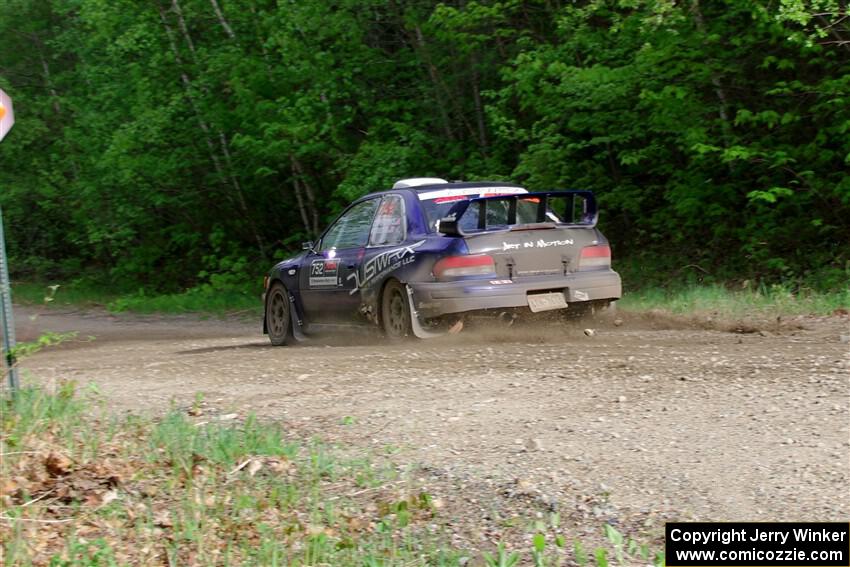 Dusty Peterke / Robert Judge Subaru Impreza on SS6, Steamboat II.