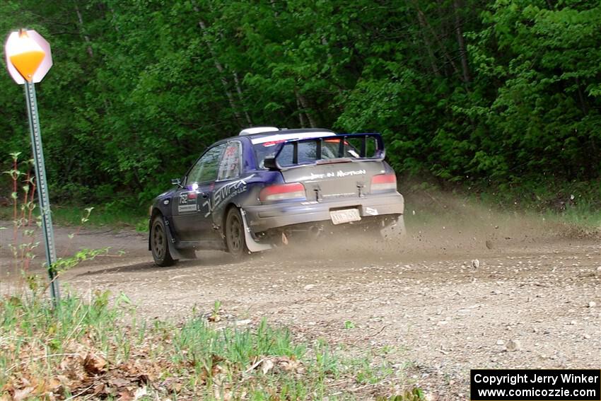 Dusty Peterke / Robert Judge Subaru Impreza on SS6, Steamboat II.