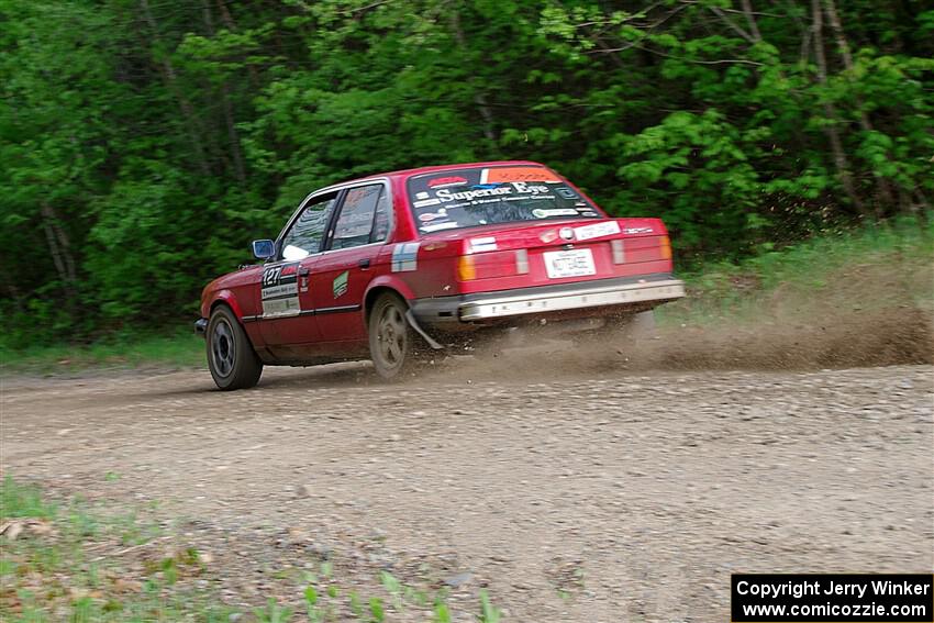 Levi Johnson / Lars Anderson BMW 325e on SS6, Steamboat II.