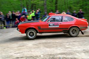 Mike Hurst / Randall Short Ford Capri on SS6, Steamboat II.