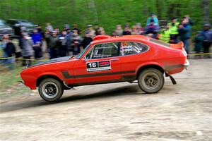 Mike Hurst / Randall Short Ford Capri on SS6, Steamboat II.
