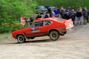 Mike Hurst / Randall Short Ford Capri on SS6, Steamboat II.
